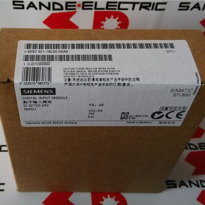 6ES7321-1BL00-0AA0 SIEMENS 6ES73211BL000AA0 6ES7 321-1BL00-0AA0 Dijital Girdi