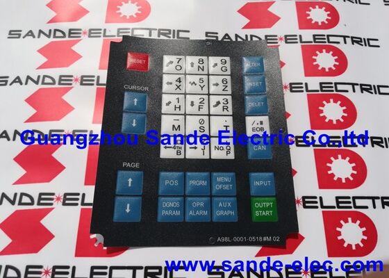 FANUC Membranı A98L-0001-0518#M02 A98L00010518-M02 FANUC KEYBOARD FILM A98L-OOO1-O518#MO2