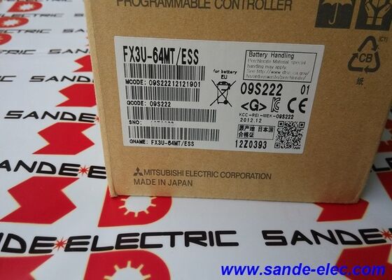 Mitsubishi FX3U-64MT/ESS Temel Birim Ac 100-240v 32 Girişler Dc 24v 32 Transisto