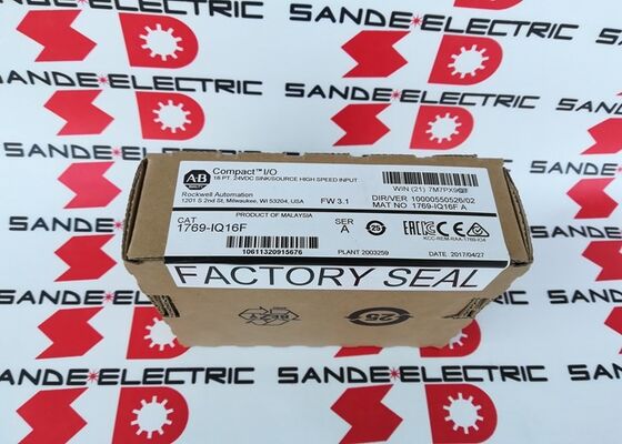 Bir Yeni AB 1769-IQ16F Yüksek Hızlı Giriş Modülü Kutusu 1769IQ16F