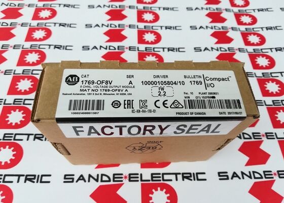 Bir Yeni AB 1769-OF8V 1769OF8V 8 Kanal Voltaj Çıkış Modülü 1769-0F8V