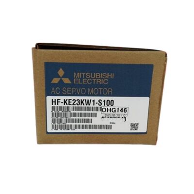 Yeni kutuda Mitsubishi Servo Motor HF-KE23KW1-S100 HFKE23KW1S100