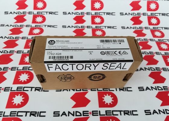 AB Yeni Allen Bradley 1762-IQ8 24VDC Lavabo Kaynağı Giriş Modülü 762IQ8