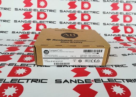 Yeni AB 1769-IF4FXOF2F CompactLogix Analog Modülü Kutusu 1769IF4FXOF2F 1769-IF4FX0F2F