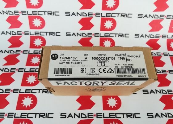 Yeni Allen Bradley 1769-IF16V /A 2014 16 Kanal Analog Voltaj Giriş Modülü