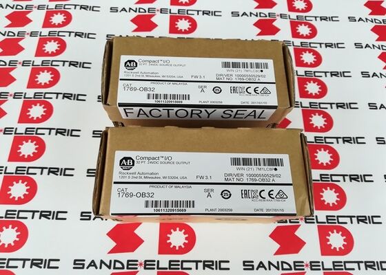 Allen Bradley 1769-OB32 Çıktı Modülü CompactLogix 17690B32 Yeni ve Mühürlü 1769-0B32