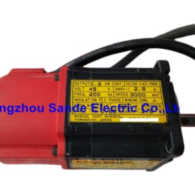 Yeni Fanuc AC Servo Motor A06B-0371-B084 A06B0371B084 AO6B-O371-BO84
