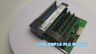 Allen-Bradley 1746-OBP16 Çıkış Modülü | SLC 500 PLC 16 Noktalı DC I/O Modülü