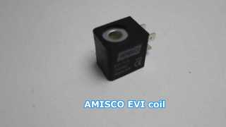 AMISCO EVI7/9 AC110V Solenoid Valf Bobini 22mm | 5VA %100 ED IP65 | EVI 7 Serisi Pnömatik Vitrin