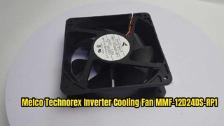 Melco Technorex MMF-12D24DS-RP1 Soğutma Fanı | Endüstriyel Sürücüler için 24V DC Inverter Fan