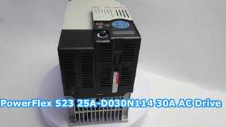 Allen-Bradley 25A-D030N114 PowerFlex 523 AC Sürücü Ürün tanıtım videosu
